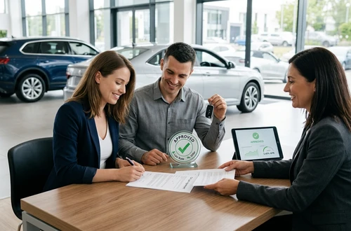 DriveWise advisor with customer